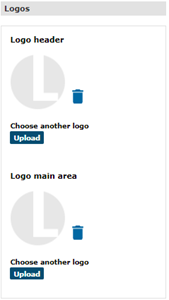 Image showing the logos area